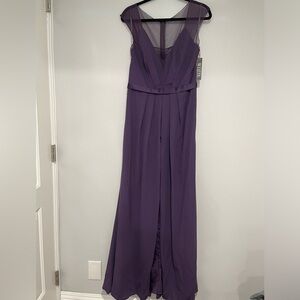 Vera Wang purple special occasion dress